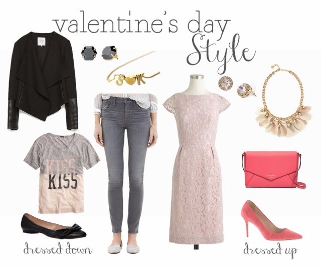 Valentine's Day Style Board - mint and honey design blog